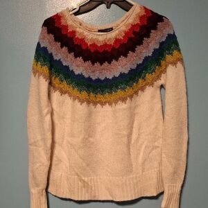 American Eagle Outfitters Colorful Chevron Sweater